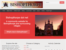 Tablet Screenshot of bishopthorpe.net